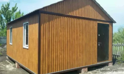 Готовые планировки бытовок на 4-6 человек