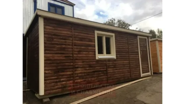Комфортное зонирование внутри бытовки