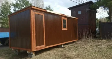 Модульная баня из бытовки: как организовать парную