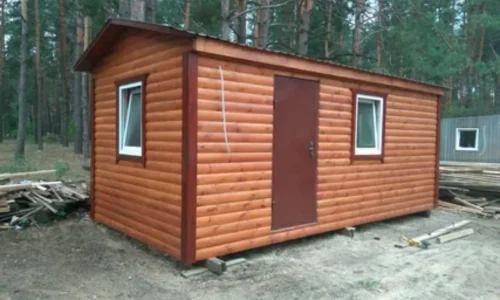 Сравнение металлокаркасной и деревянной бытовки
